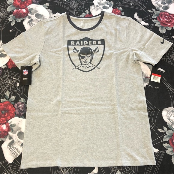 Nike Other - NIKE SPORTSWEAR OAKLAND RAIDERS OG LOGO SHIRT LRG